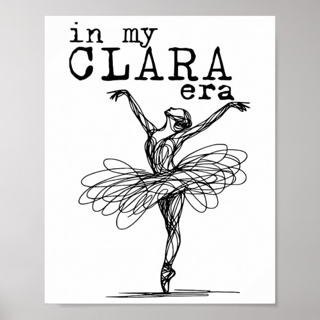 Poster À mon ère Clara (Devant)
