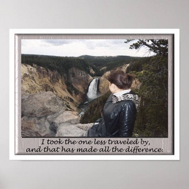 Poster a pris celui que l'on voyageait moins (Devant)