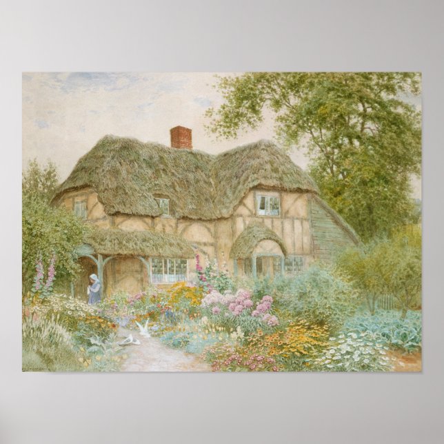 Poster A Surrey Cottage (Devant)