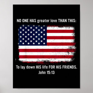 Poster A-t-il un plus grand amour que celui-ci_ Pour donn