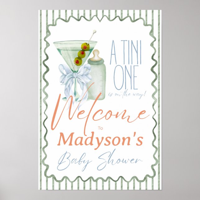 Poster A tini baby boy  (Devant)