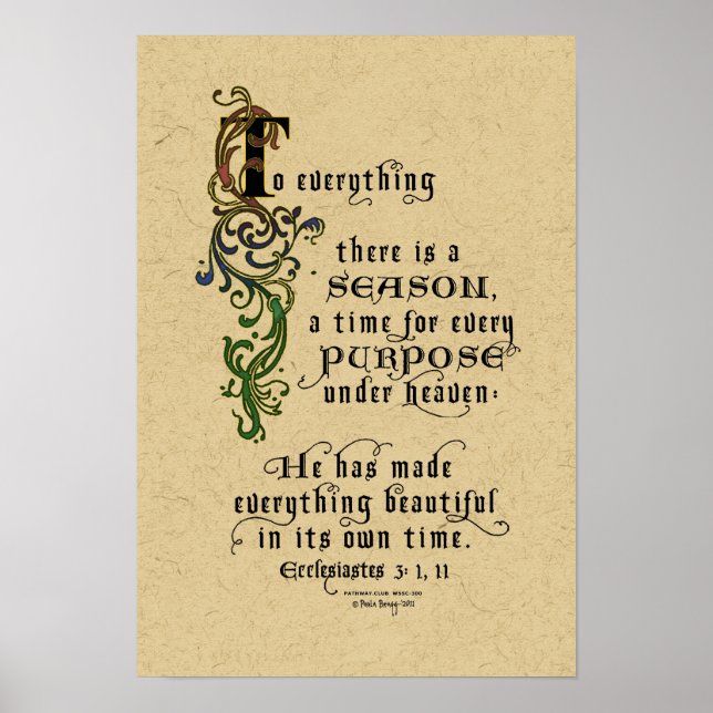 Poster A tout, une SAISON (Devant)