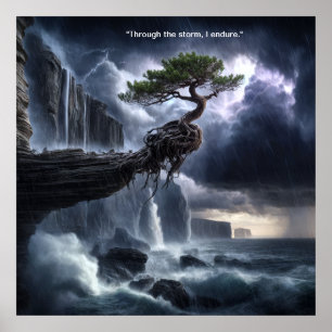 Poster A Travers La Tempête, Je Suis Constante.
