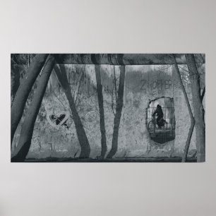 Poster À travers le mur de Berlin 5
