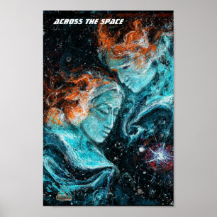 Poster À travers l'espace