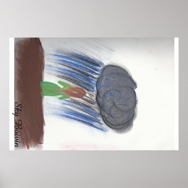 Poster à travers mes tempêtes (Devant)