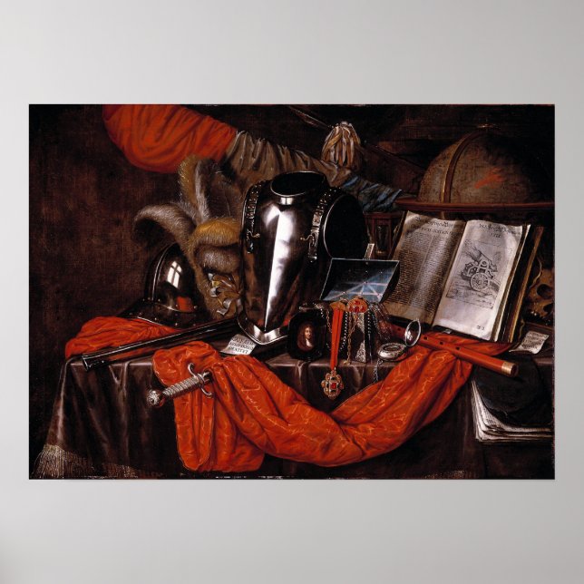 Poster A Vanitas Edward Collier (Devant)