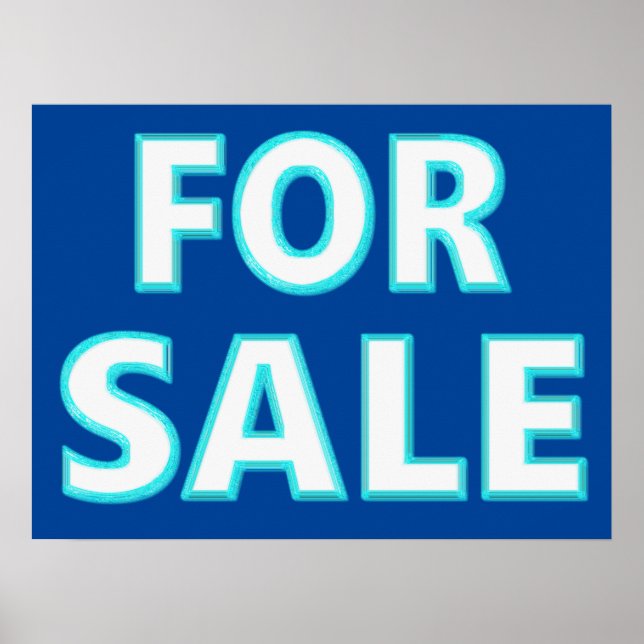 Poster À vendre (Devant)