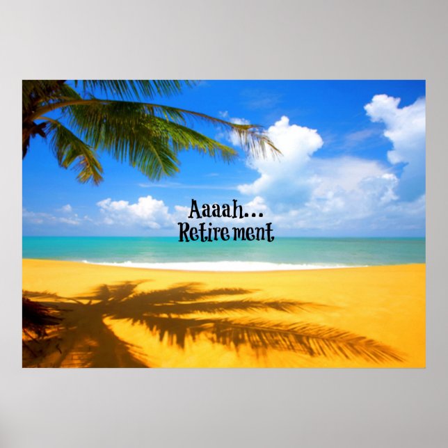 Poster Aaah...retraite et détente (Devant)