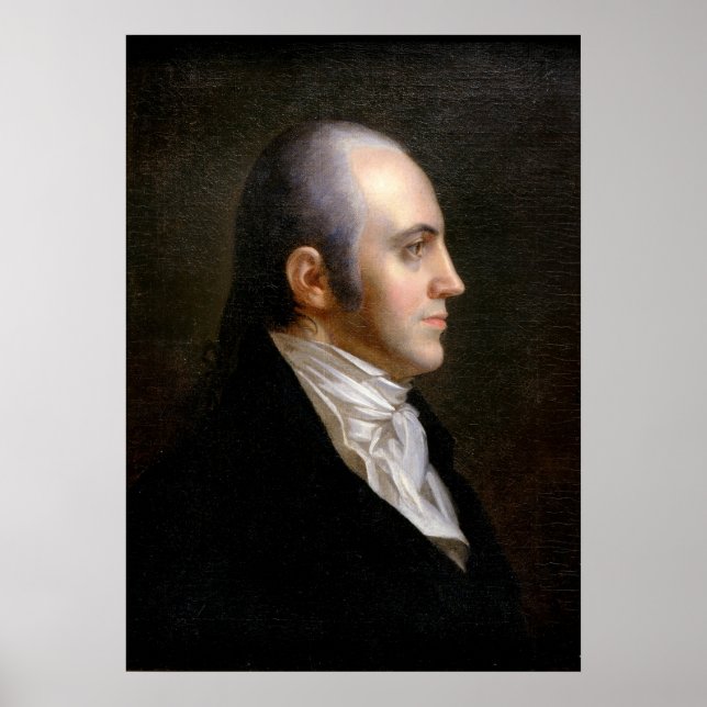Poster Aaron Burr Portrait (Devant)