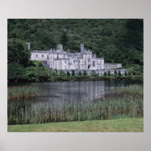 Poster Abbaye de Kylemore, Connemara, Comté de Galway,