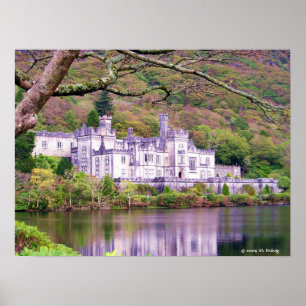 Poster Abbaye de Kylemore Connemara Imprimer