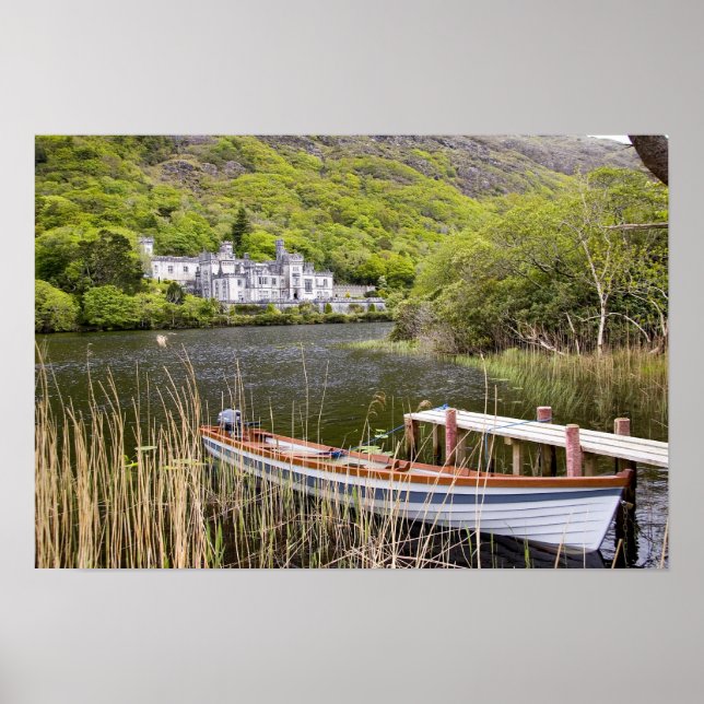 Poster Abbaye de Kylemore, Irlande. Abbaye de Kylemore es (Devant)