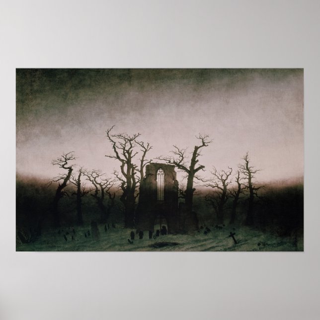 Poster Abbaye de Oakwood, 1810 (Devant)