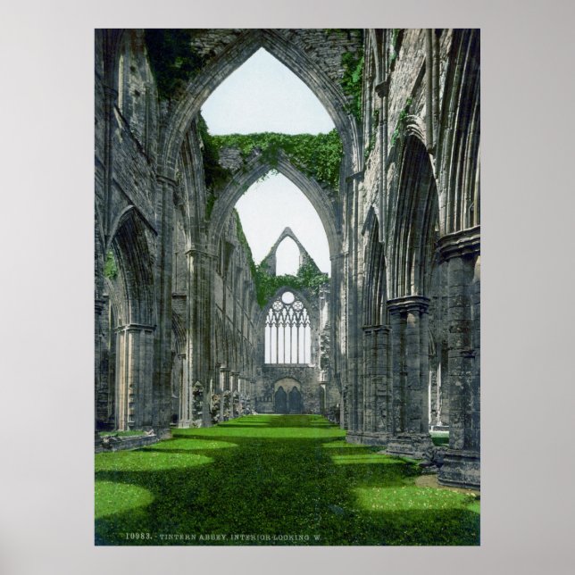 Poster Abbaye de Tintern (Devant)