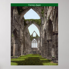 Poster Abbaye de Tintern (vers 1900)