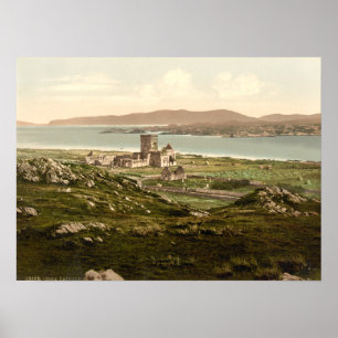 Poster Abbaye d'Iona, Argyll et Bute, Ecosse
