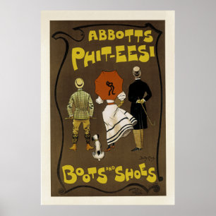 Poster Abbotts Phit-Eesi ~ Boots and Shoes