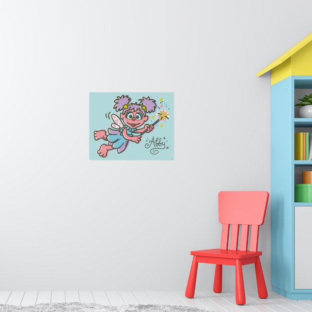 Poster Abby Cadabby en vol (Pépinière 1)