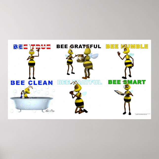 Poster Abee A Good Bee (Devant)