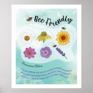 Poster Abeille - Harmonieux Nature