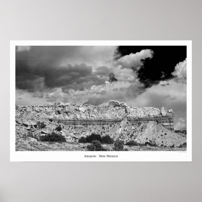 Poster Abiquiu II (Devant)