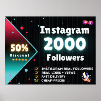 Abonnés Instagram 2000 | Acheter des abonnés Insta