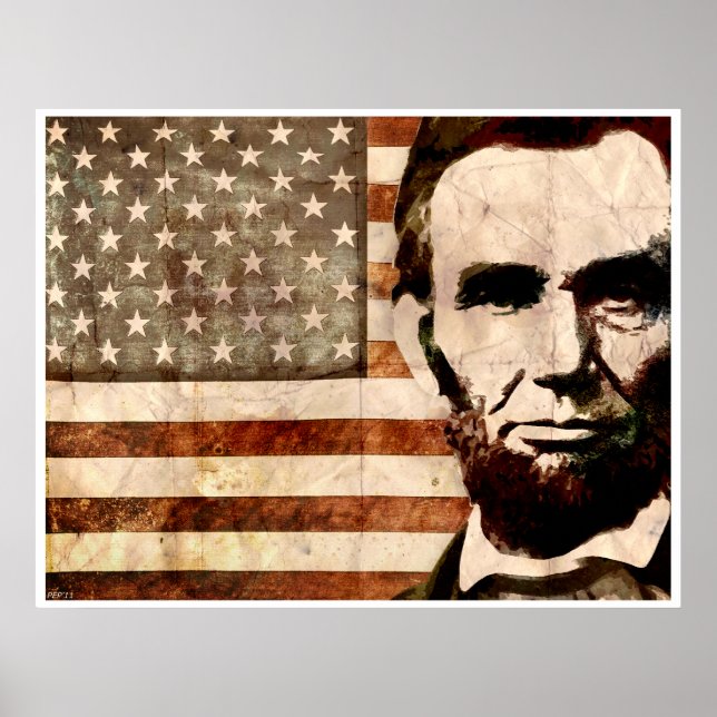 Poster Abraham Lincoln (Devant)
