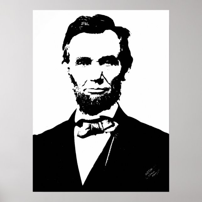 Poster Abraham Lincoln (Devant)