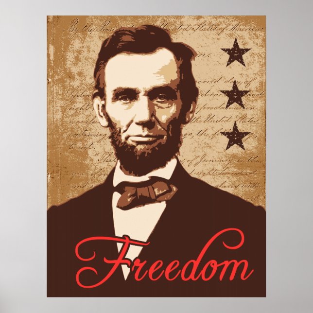 Poster Abraham Lincoln (Devant)