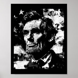 Poster Abraham Lincoln Histoire Professeur Président 4e d