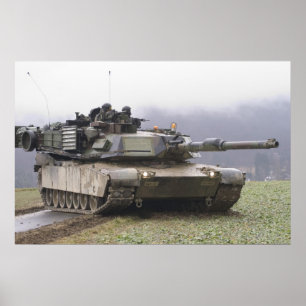 Poster Abrams M1A1