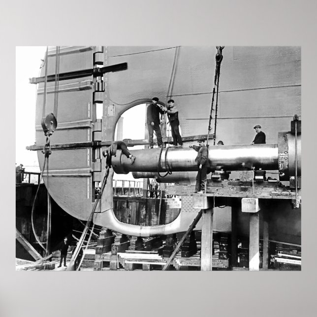 Poster Abris d'hélice de Titanic (Devant)