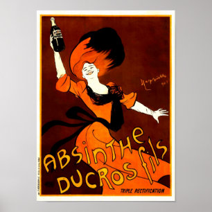 Poster Absinthe Ducros Fils Leonetto Cappiello