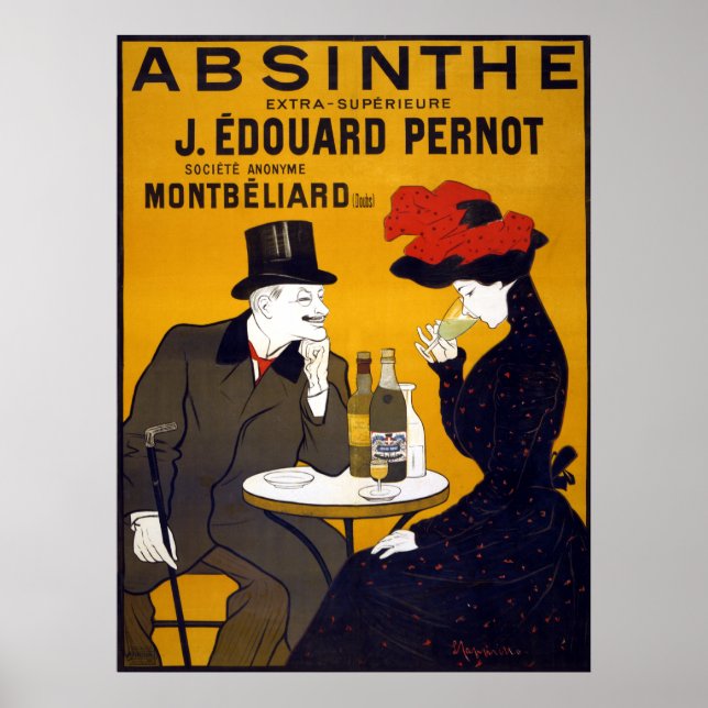 Poster Absinthe extra-supérieure c. 1900 (Devant)
