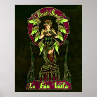 Poster Absinthe Fairy