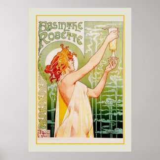 Poster Absinthe publicité