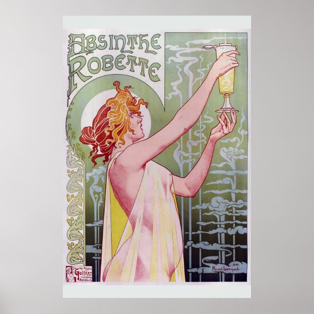 Poster Absinthe Robette (Devant)