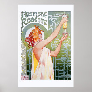 Poster Absinthe Robette