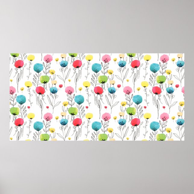 Poster abstract, art, artistique, backdrop, background, b (Devant)