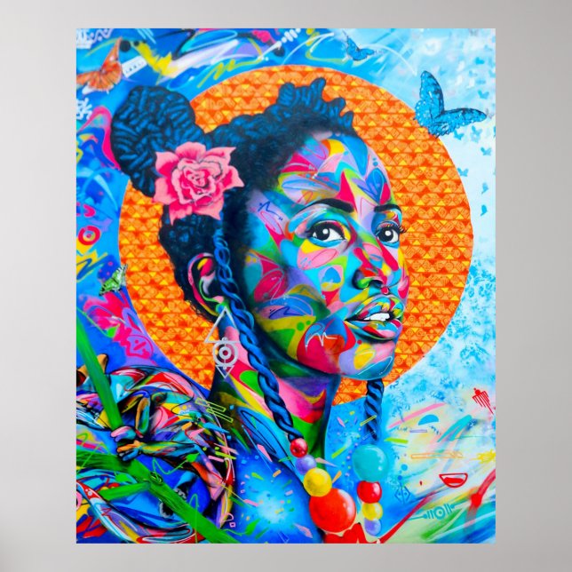 Poster Abstract Classic Art Shape (Devant)