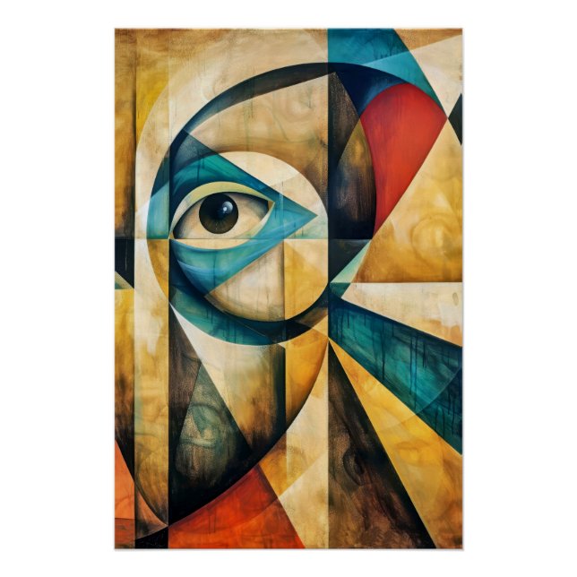 Poster Abstract Gaze (Devant)