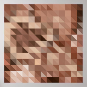 Poster Abstract geometric background looks like stylized