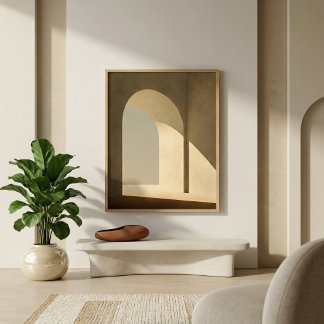 Poster Abstract Path Wall Art for Living Room Decor