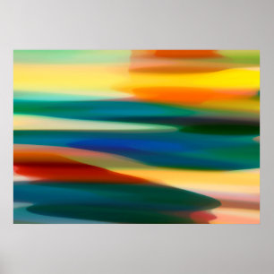 Poster Abstract Sunset