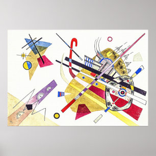 Poster Abstraction époustouflante - Art de Wassily Kandin