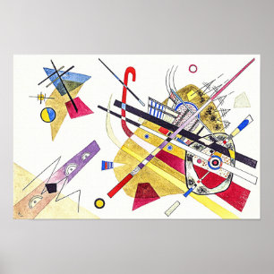 Poster Abstraction époustouflante - Art de Wassily Kandin