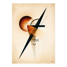 Abstraction Géométrique Shibui Arc Solaire