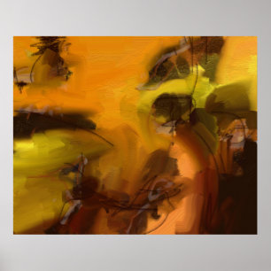 Poster abstraction pour murs