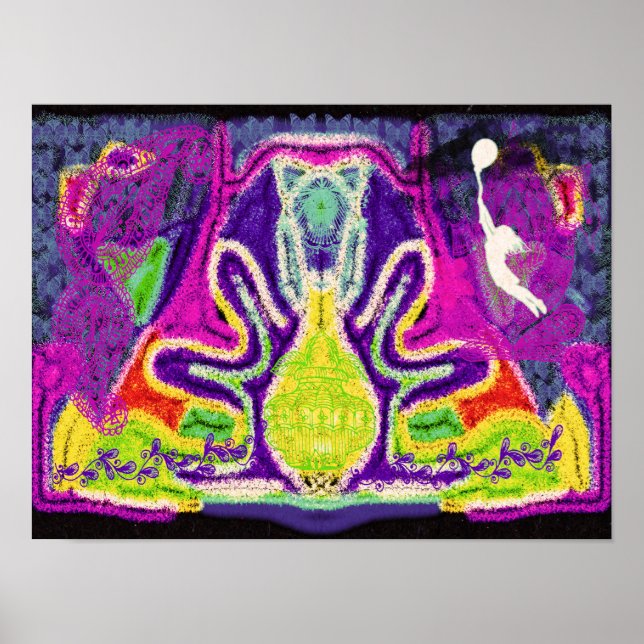 Poster Abstrait (Devant)